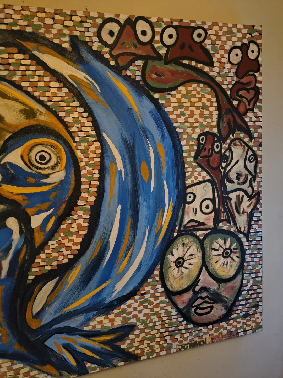 XL ORIGINAL Abstract canvas painting - photo 3