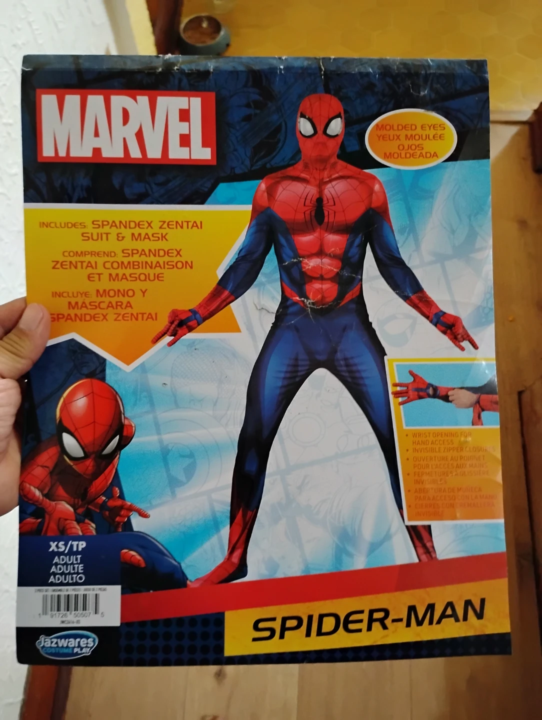 Marvel Spider-Man Zentai Costume - Adult Size XS