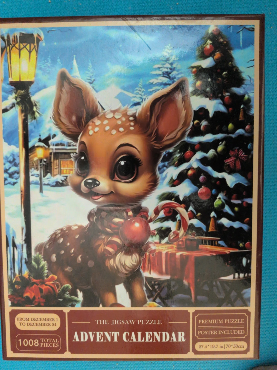 Jigsaw Puzzle Advent Calendar 1008 Pieces