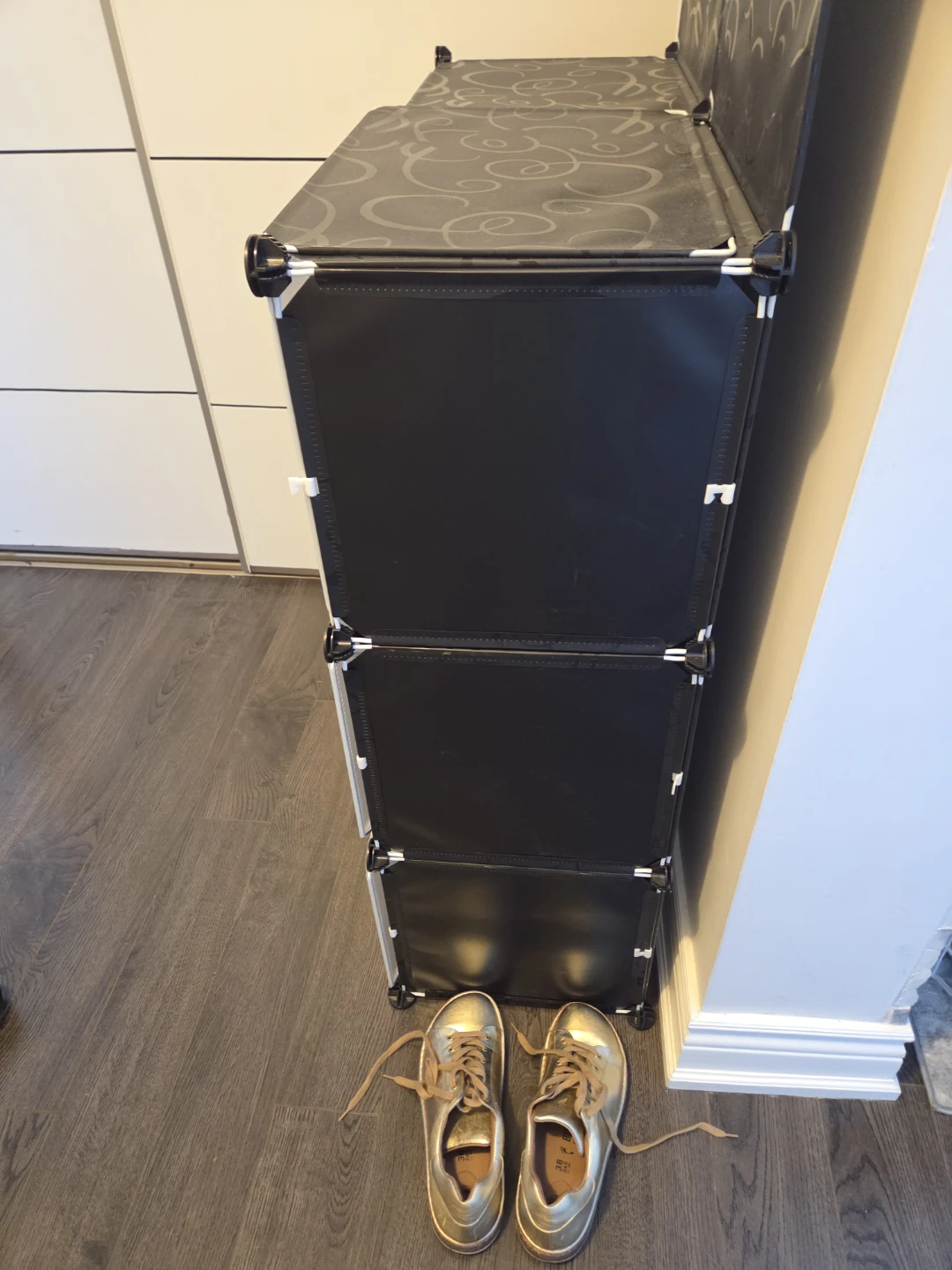 Modular 6-Cube Shoe Storage Organizer - photo 3