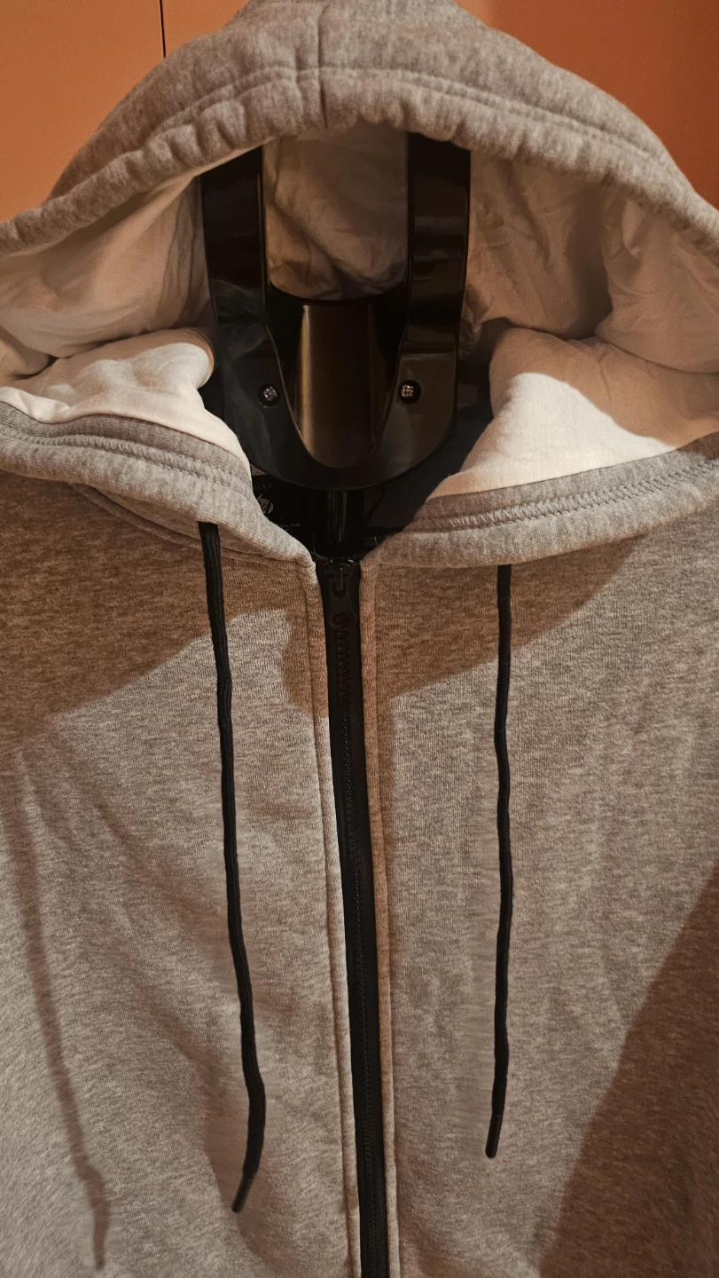 Blu Rock Zip-Up Hoodie Heather Grey XL - photo 2