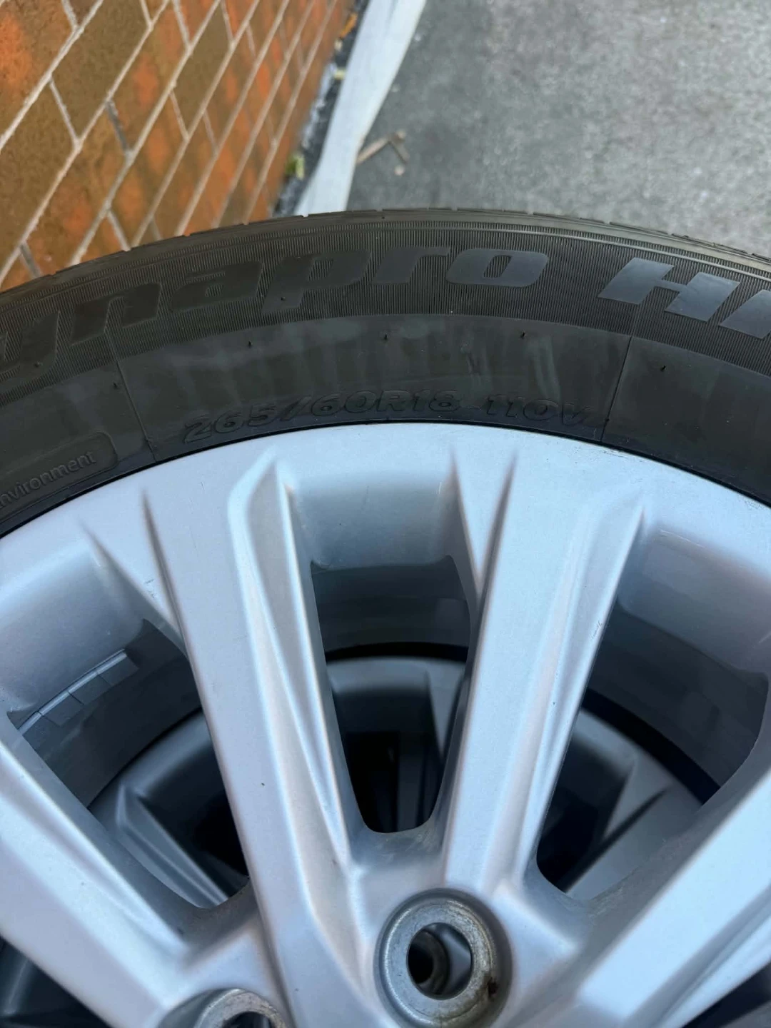 Toyota grand highlander rims and tires 265/60/R18 - photo 5