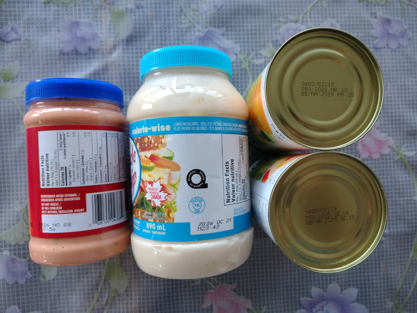 Assorted Kraft Condiments and Canned Fruit - photo 2