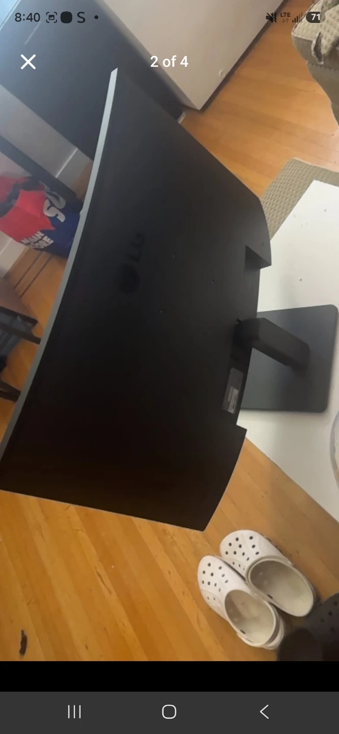 LG Curved Monitor - photo 2