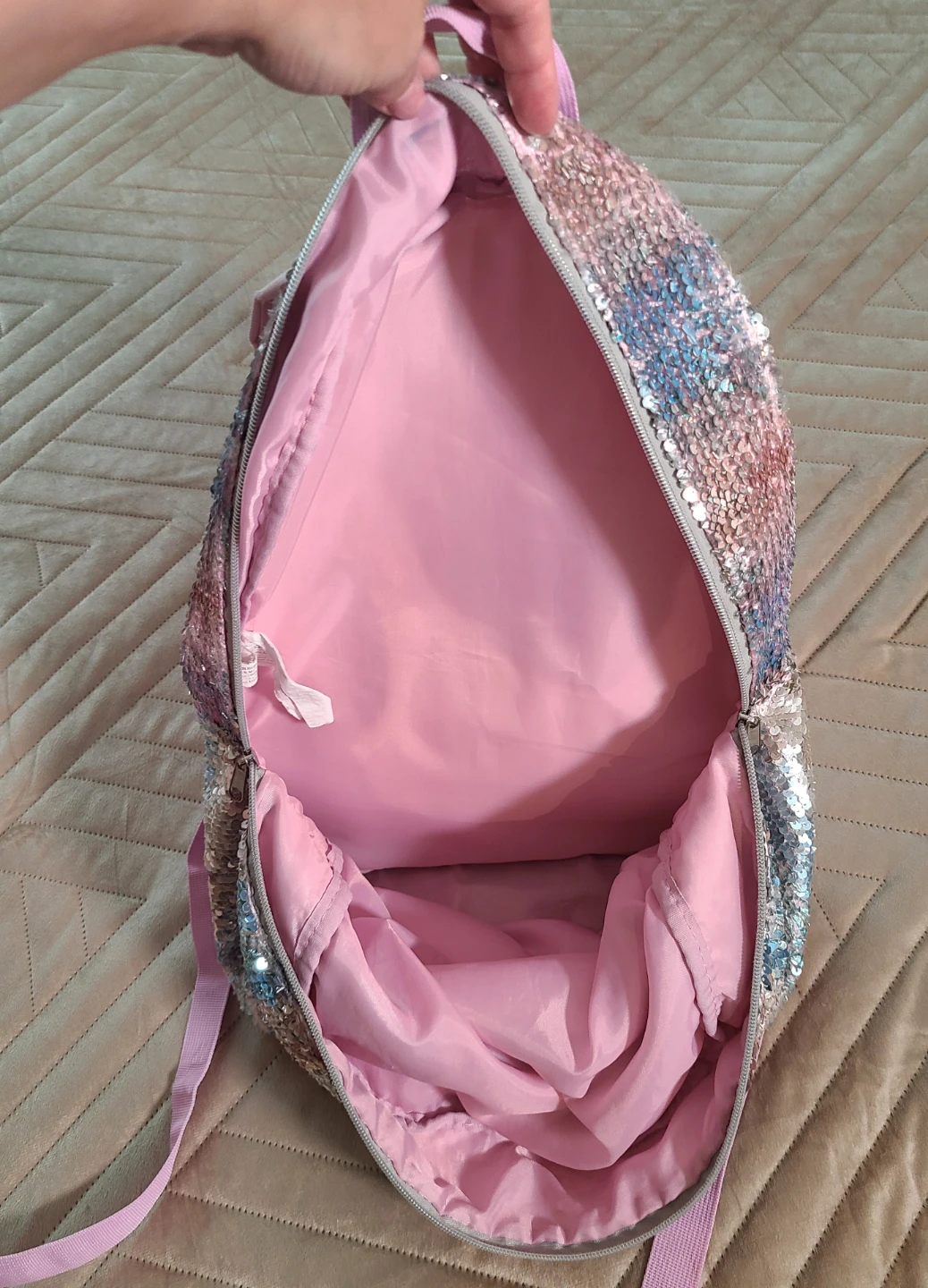 Iridescent Sequin Backpack - photo 4