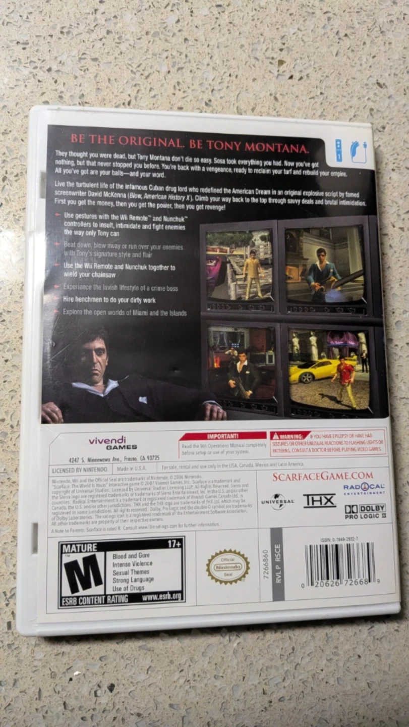 Scarface: The World Is Yours for Nintendo Wii - photo 3