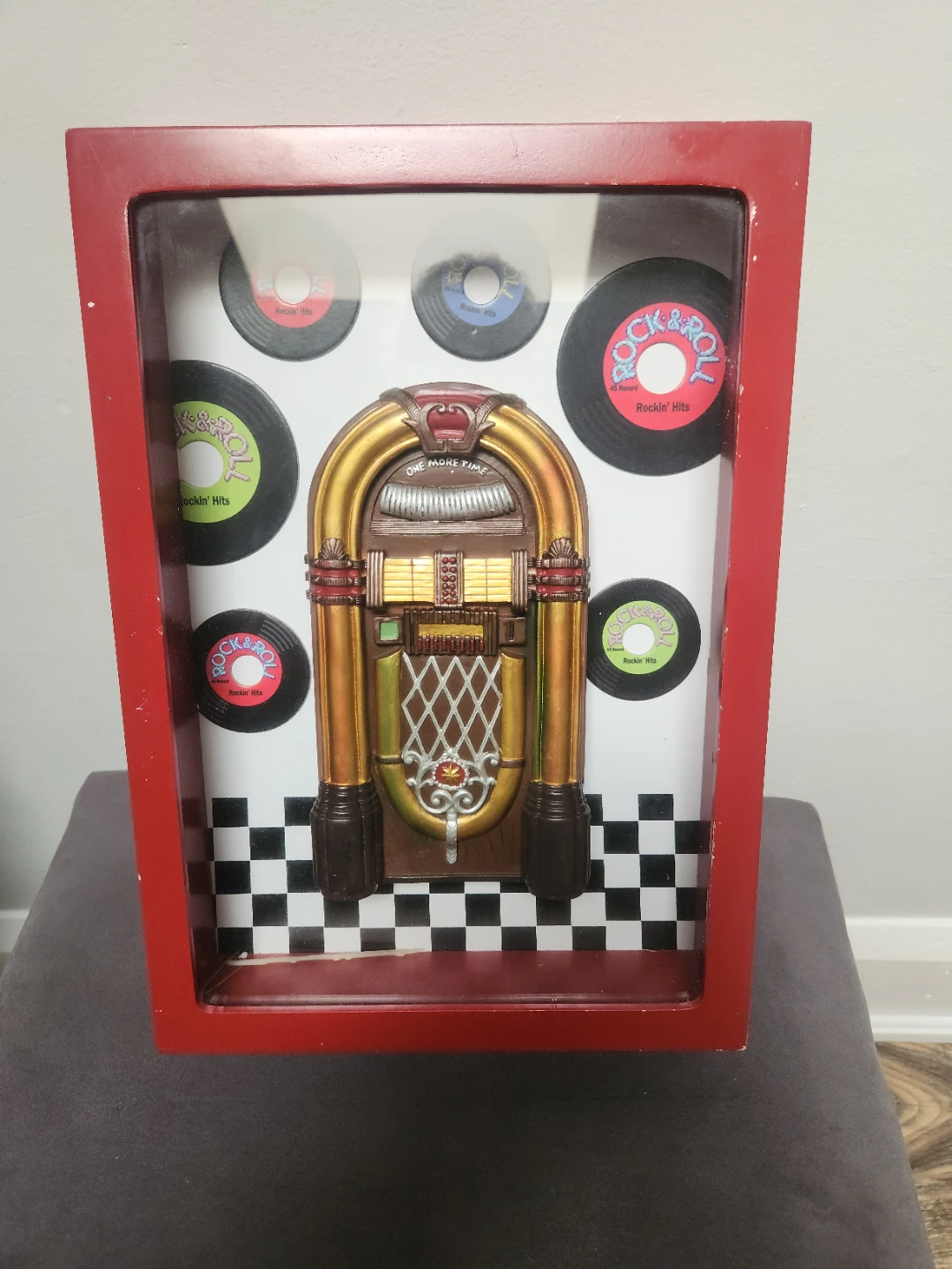 Vintage Style Jukebox Wall Decor
