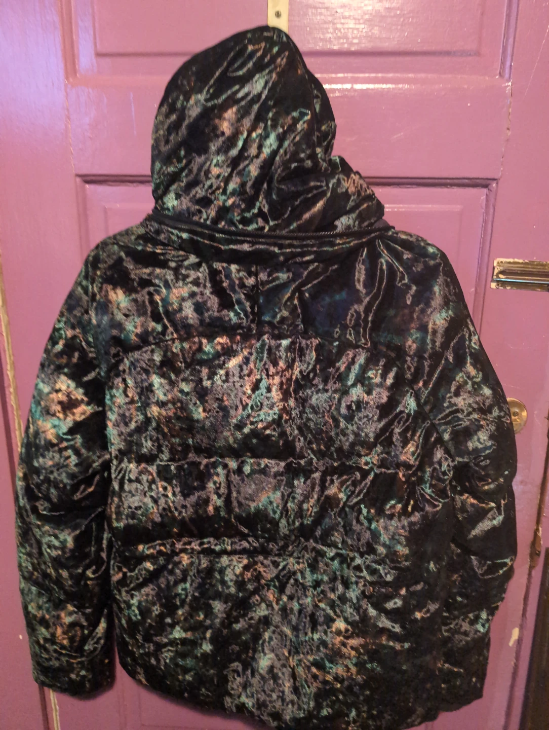 Lole Crushed Velvet Look  Puffer Jacket - photo 2