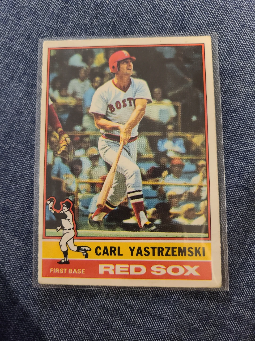 1976 O-Pee-Chee Carl Yastrzemski Baseball Card