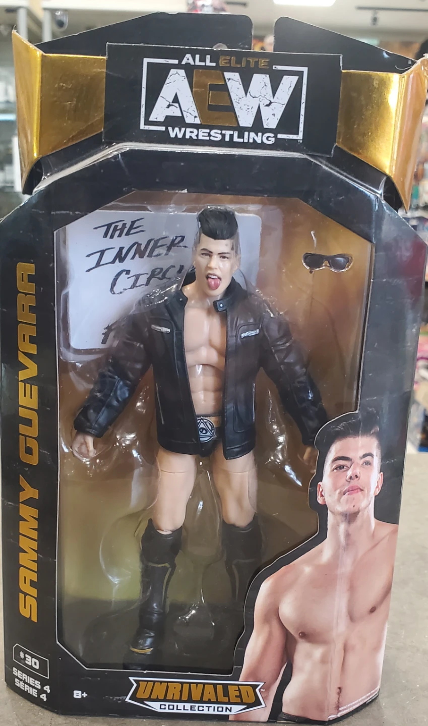 AEW Unrivaled Series 4 Sammy Guevara Action Figure