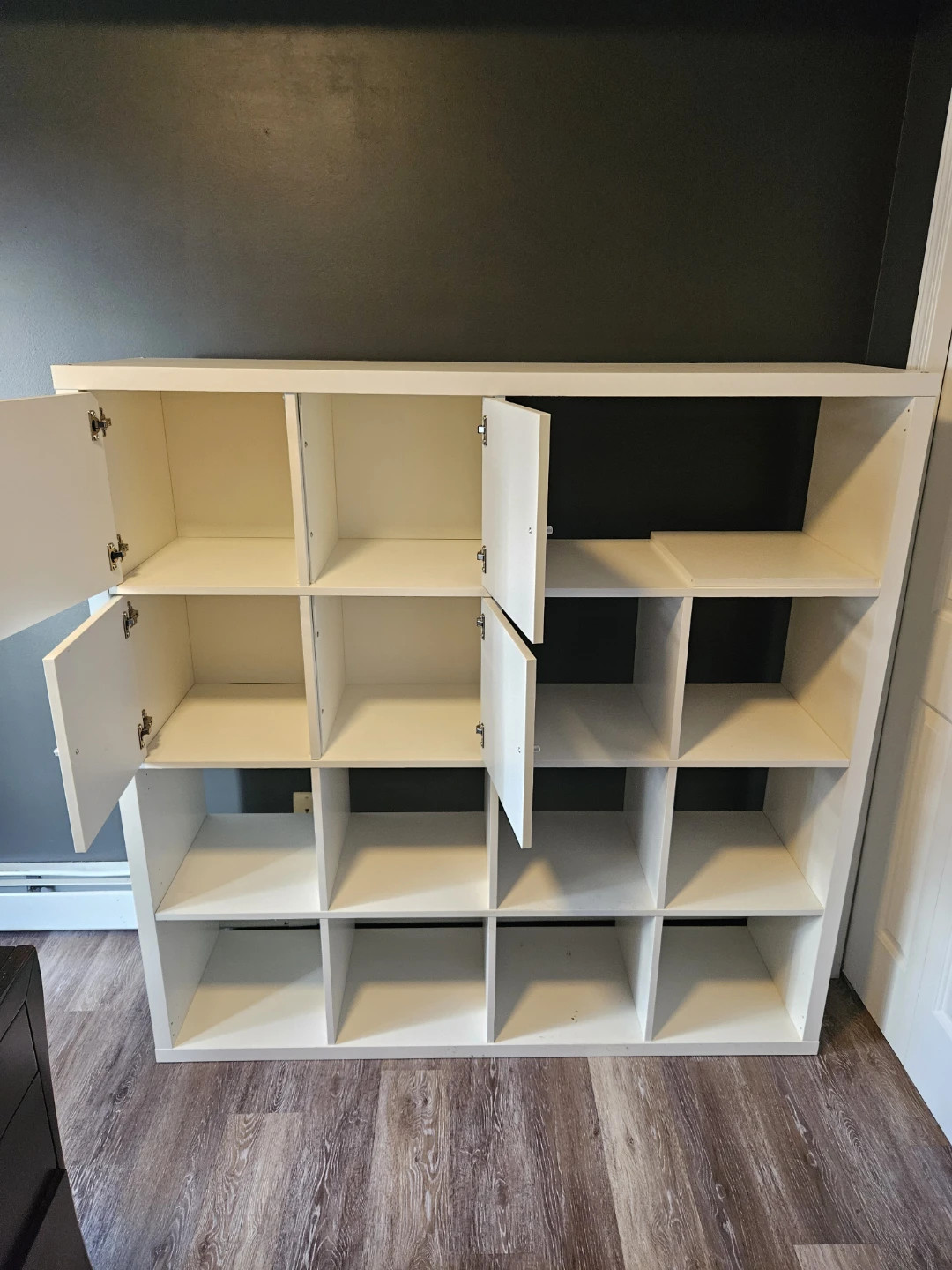 IKEA Kallax White Shelving Unit - photo 2