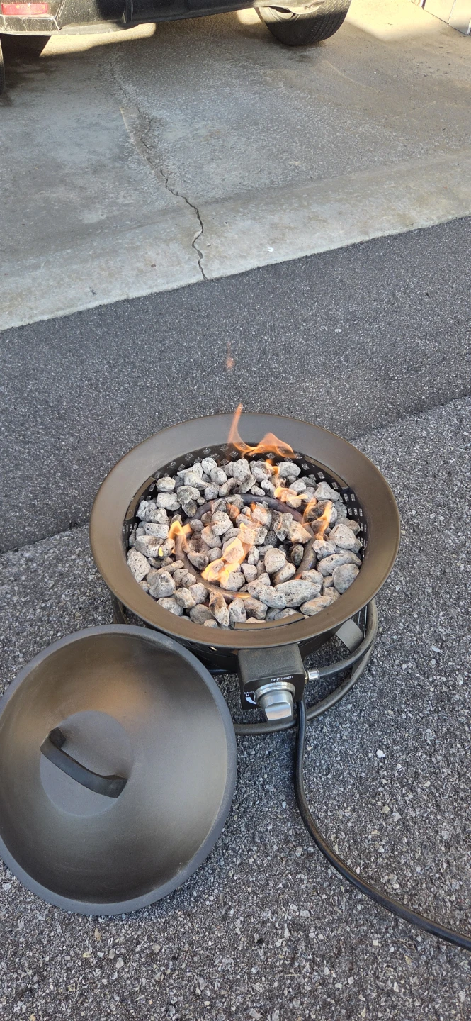 Portable propane fire pit - photo 2