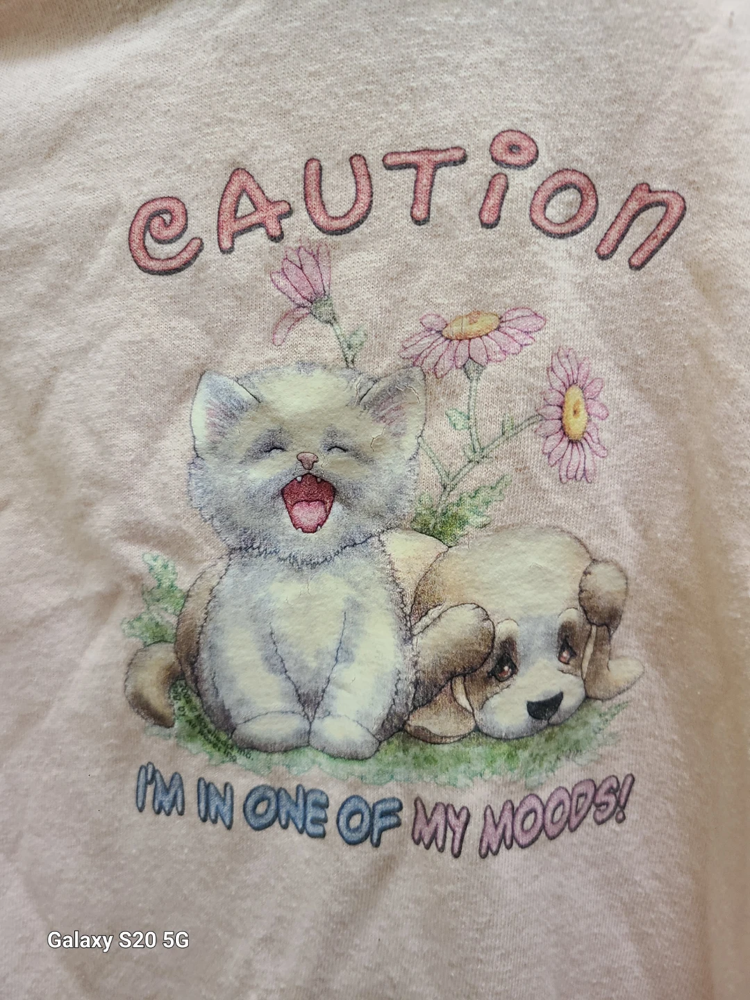 Graphic T-Shirt Peach 2XL