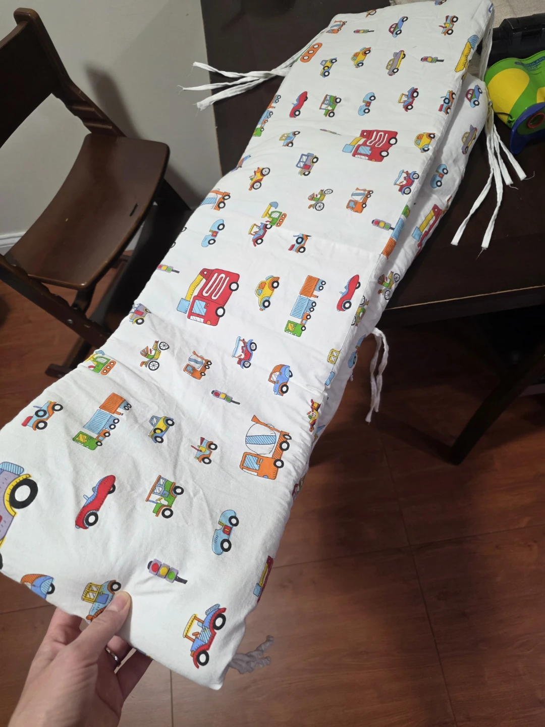 Crib Bumper Pad Car Pattern