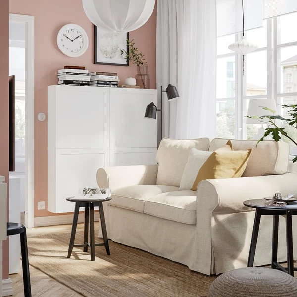 MOVING SALE - Ektorp Loveseat Beige