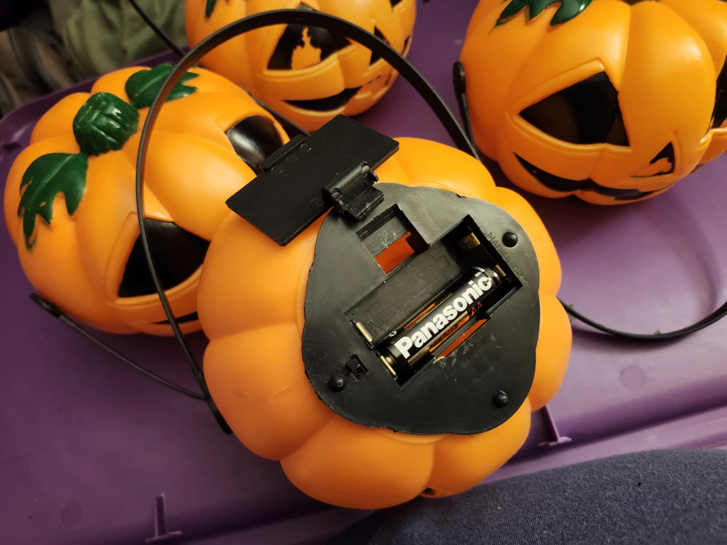 FREE  Light-Up Plastic Pumpkin Decorations - photo 3