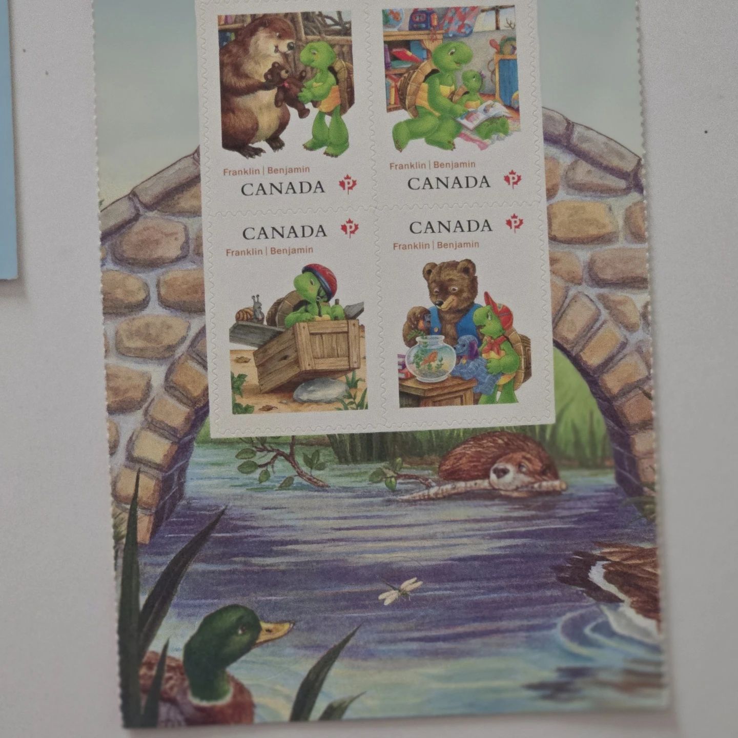 Canada Post Franklin and Bees Postage Stamp Collection - photo 5