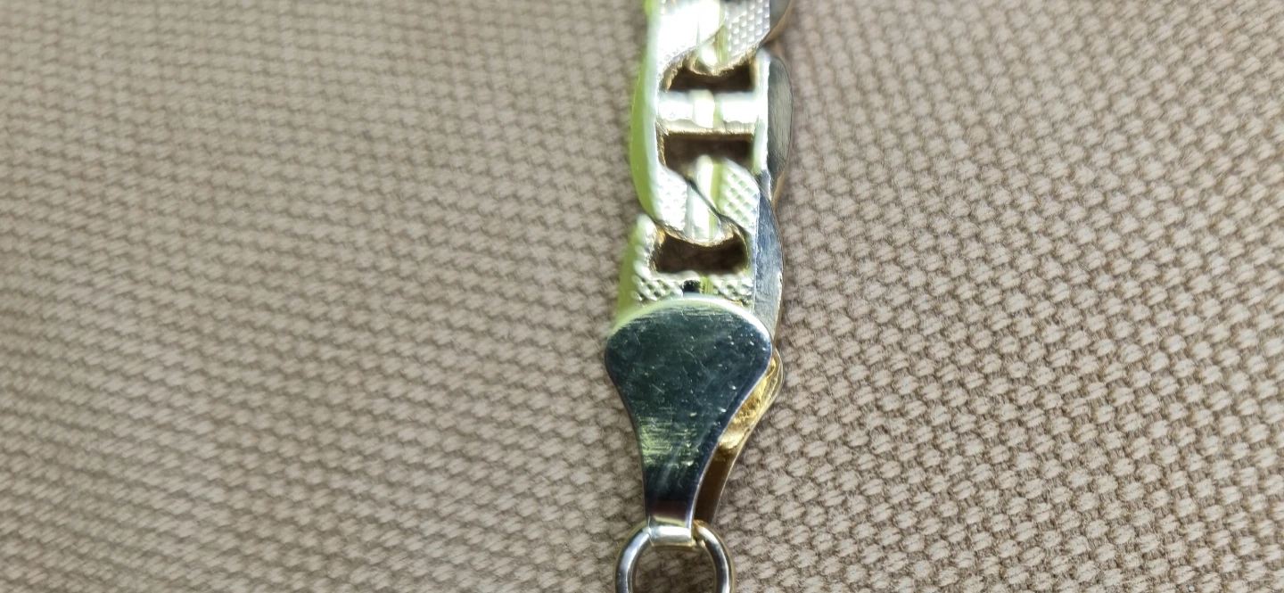 Men’s Gold-Tone Mariner Chain Necklace – 24” – 8mm - photo 5
