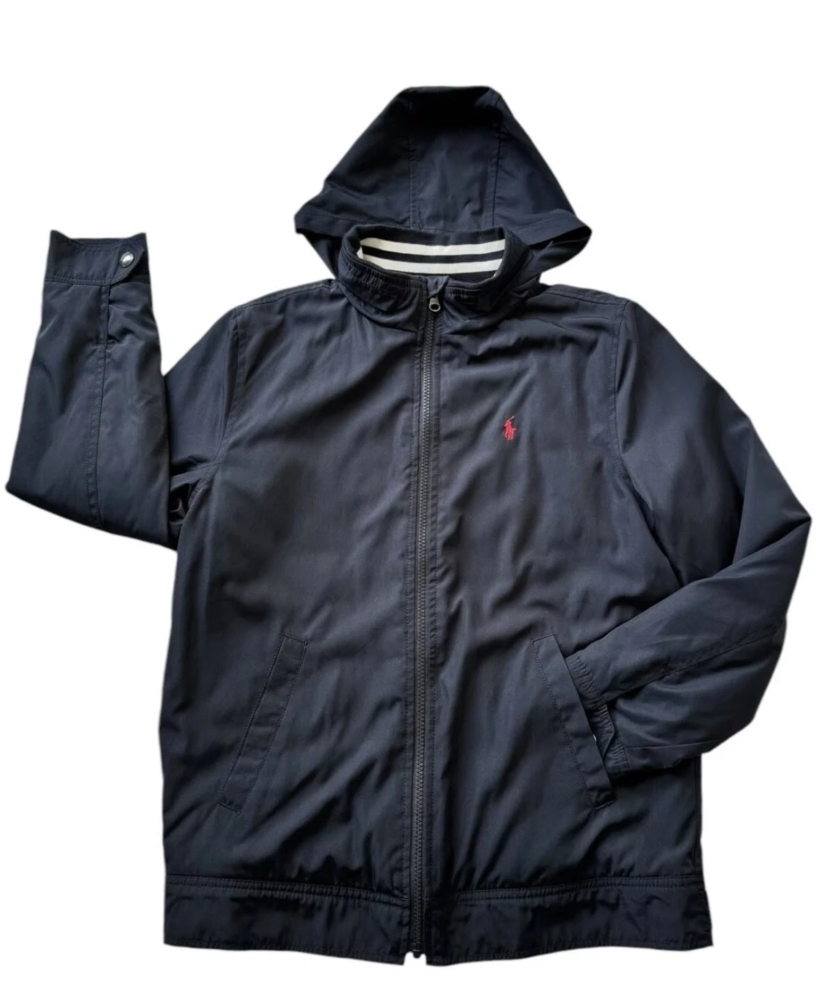 Polo Ralph Lauren Boys Navy Hooded Jacket - photo 4