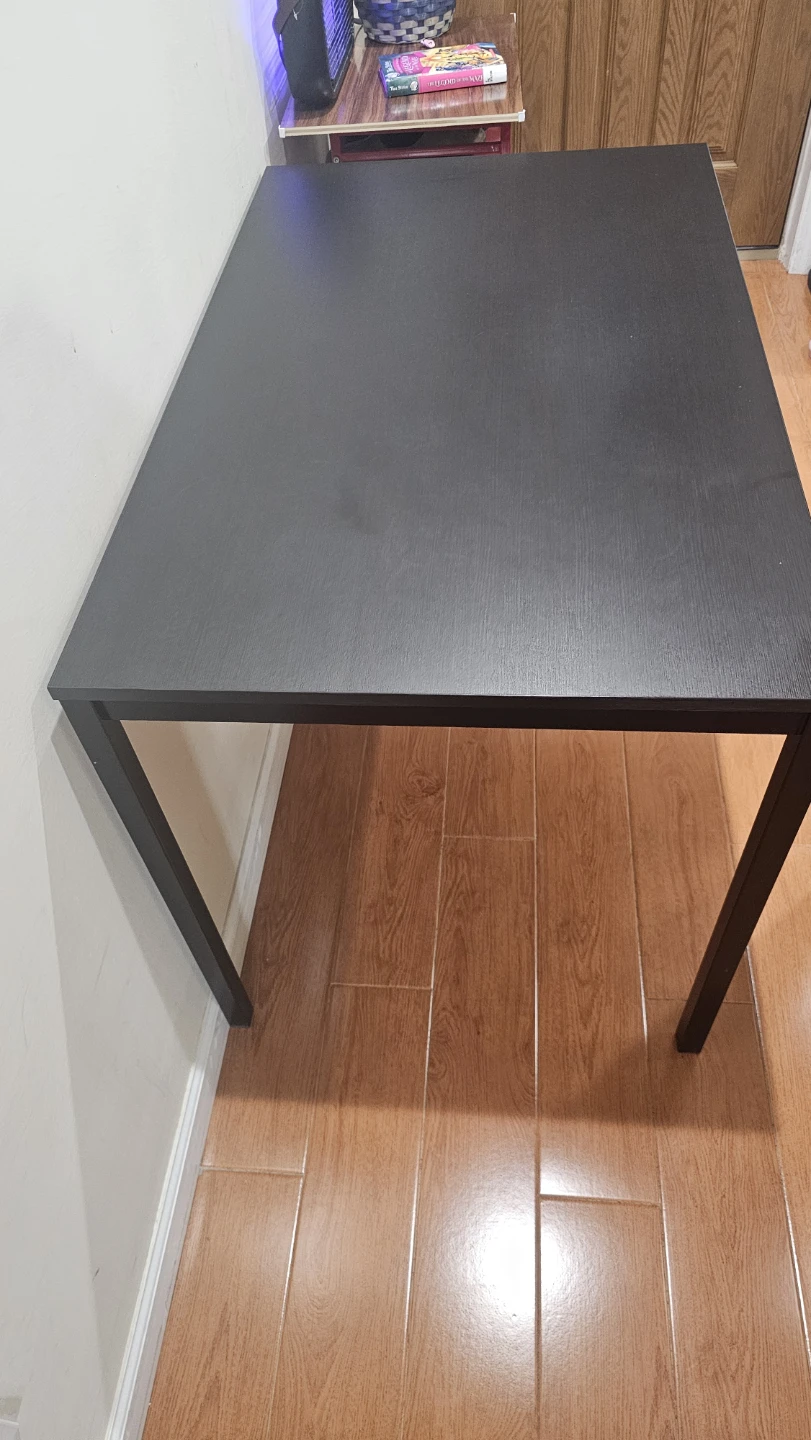 IKEA Black Dining Table - photo 5