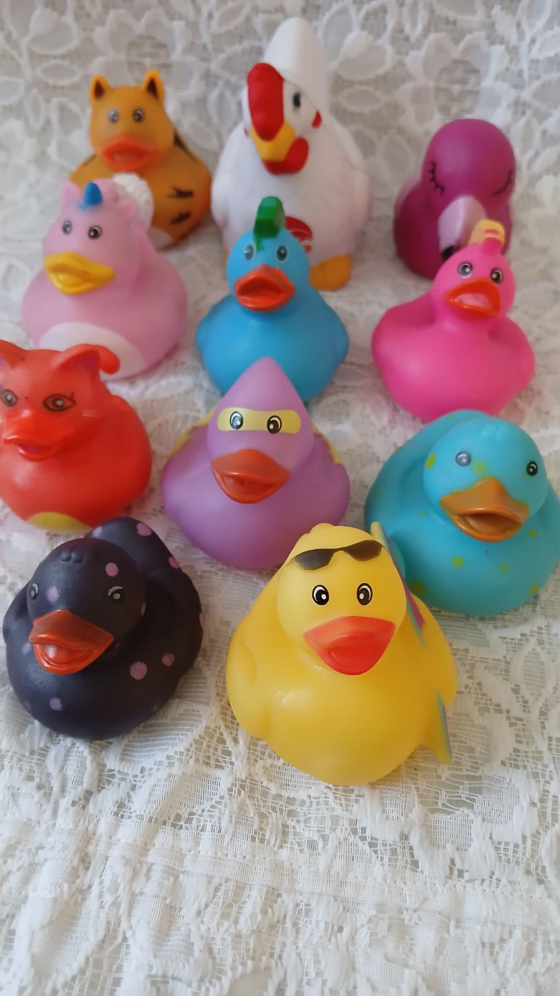 Collection of 11 rubber ducks for $5.00