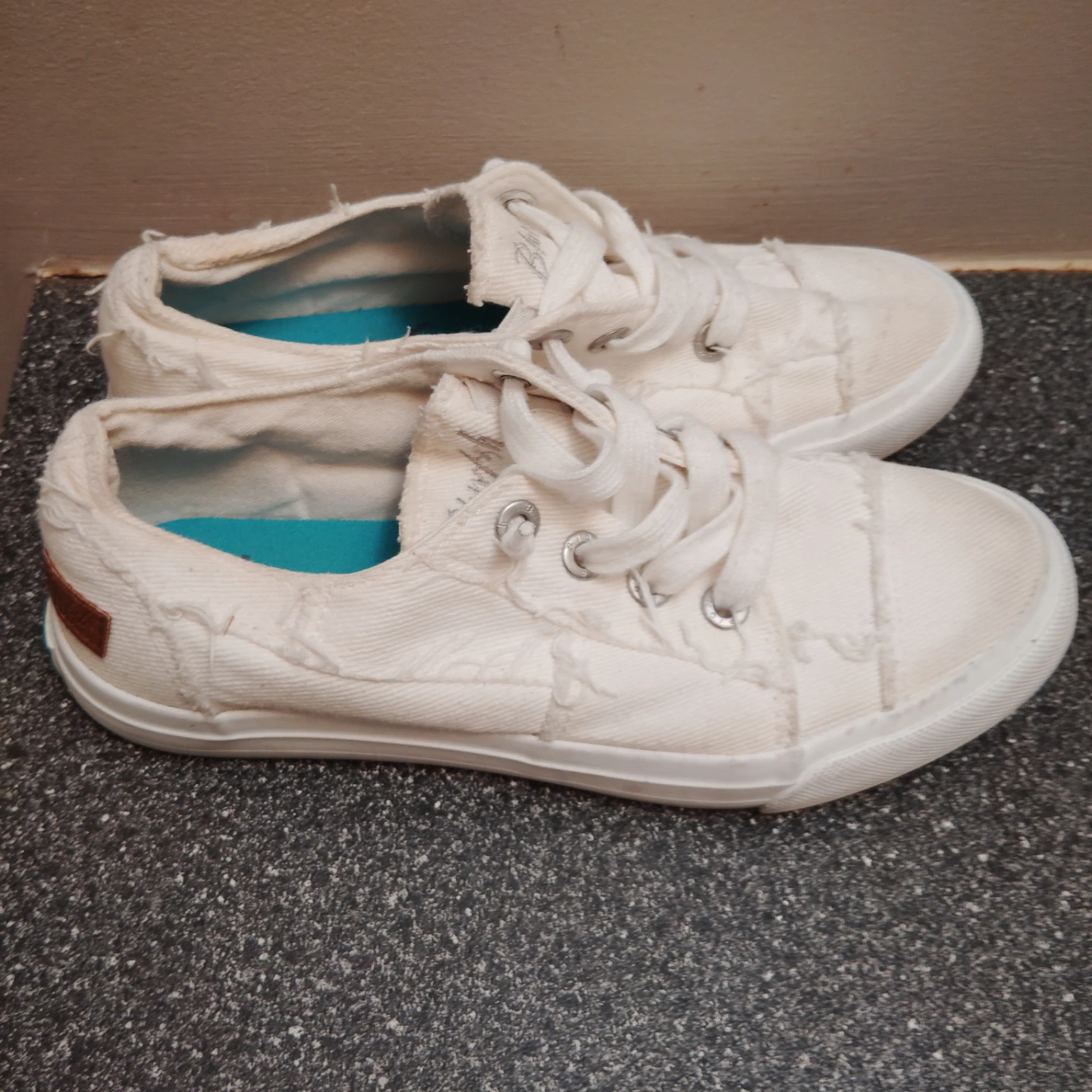 Blowfish Malibu White Canvas Sneakers - photo 3
