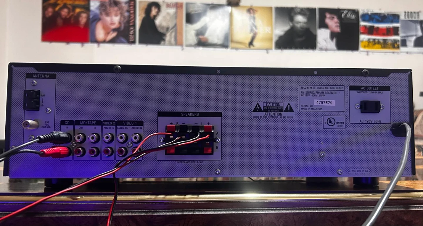 ​Sony STR-DE197 Stereo Hi-Fi Receiver - photo 2