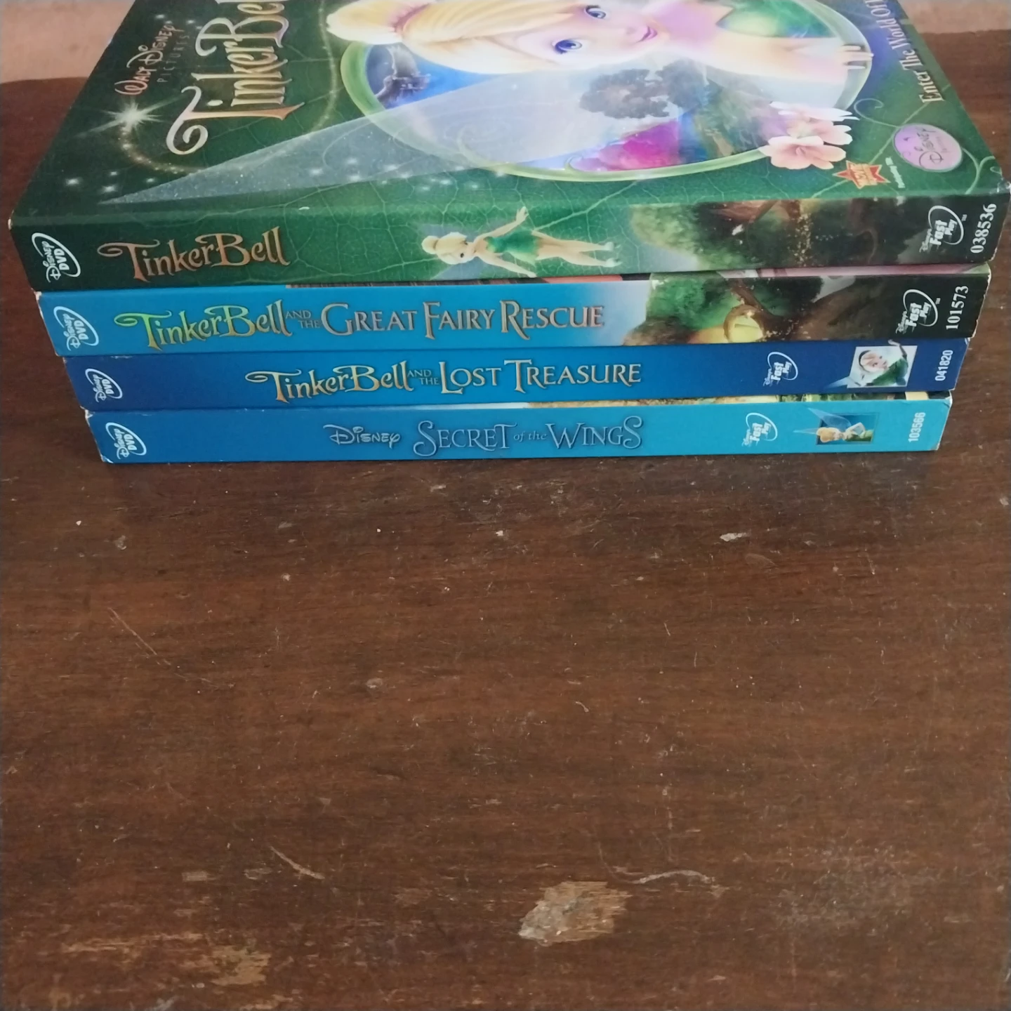 Set of 4 Disney Tinker Bell DVD Movies - photo 2