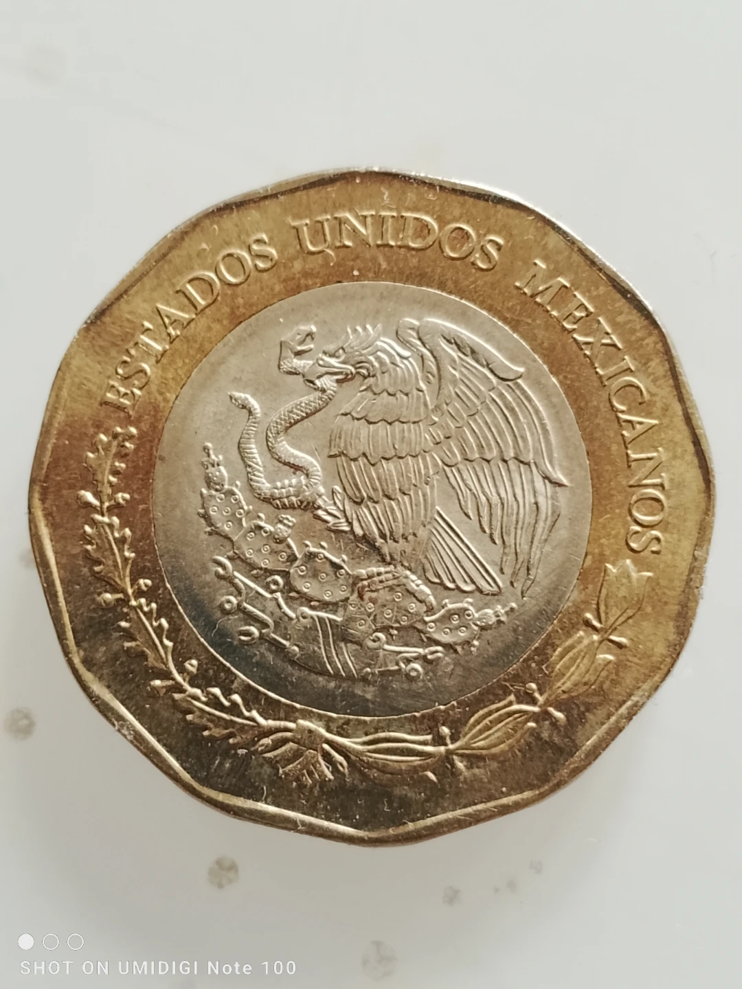 Mexican 20 Pesos Bicentennial Coin - photo 2