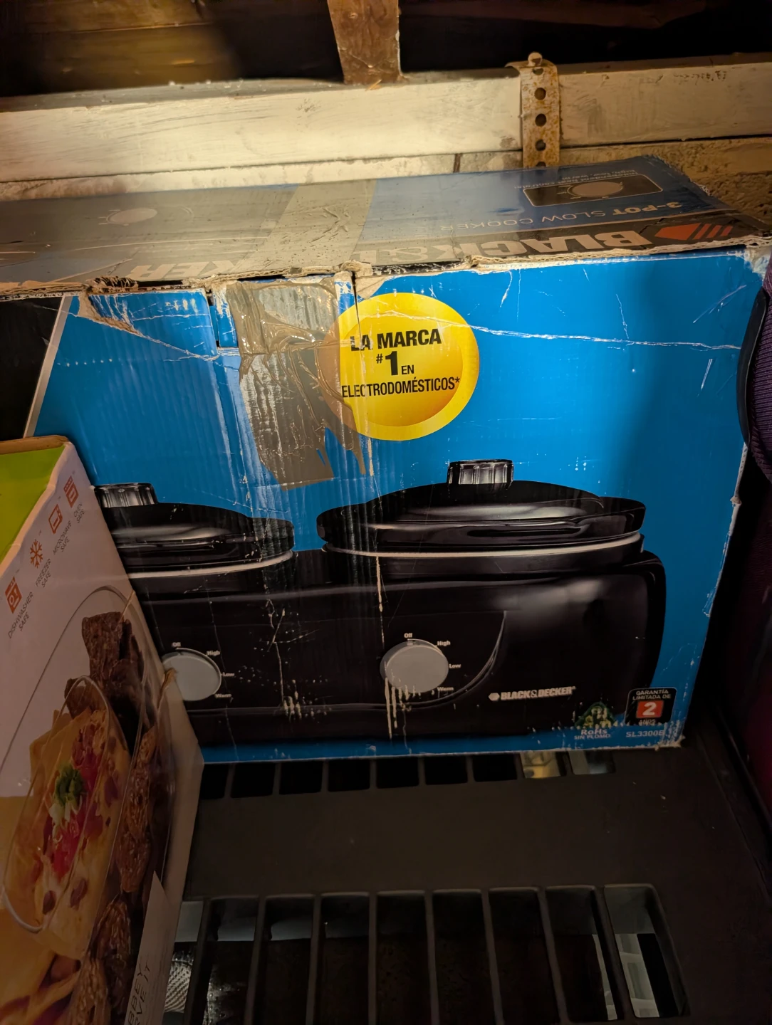 Black & Decker Triple Slow Cooker SL3300B brand new