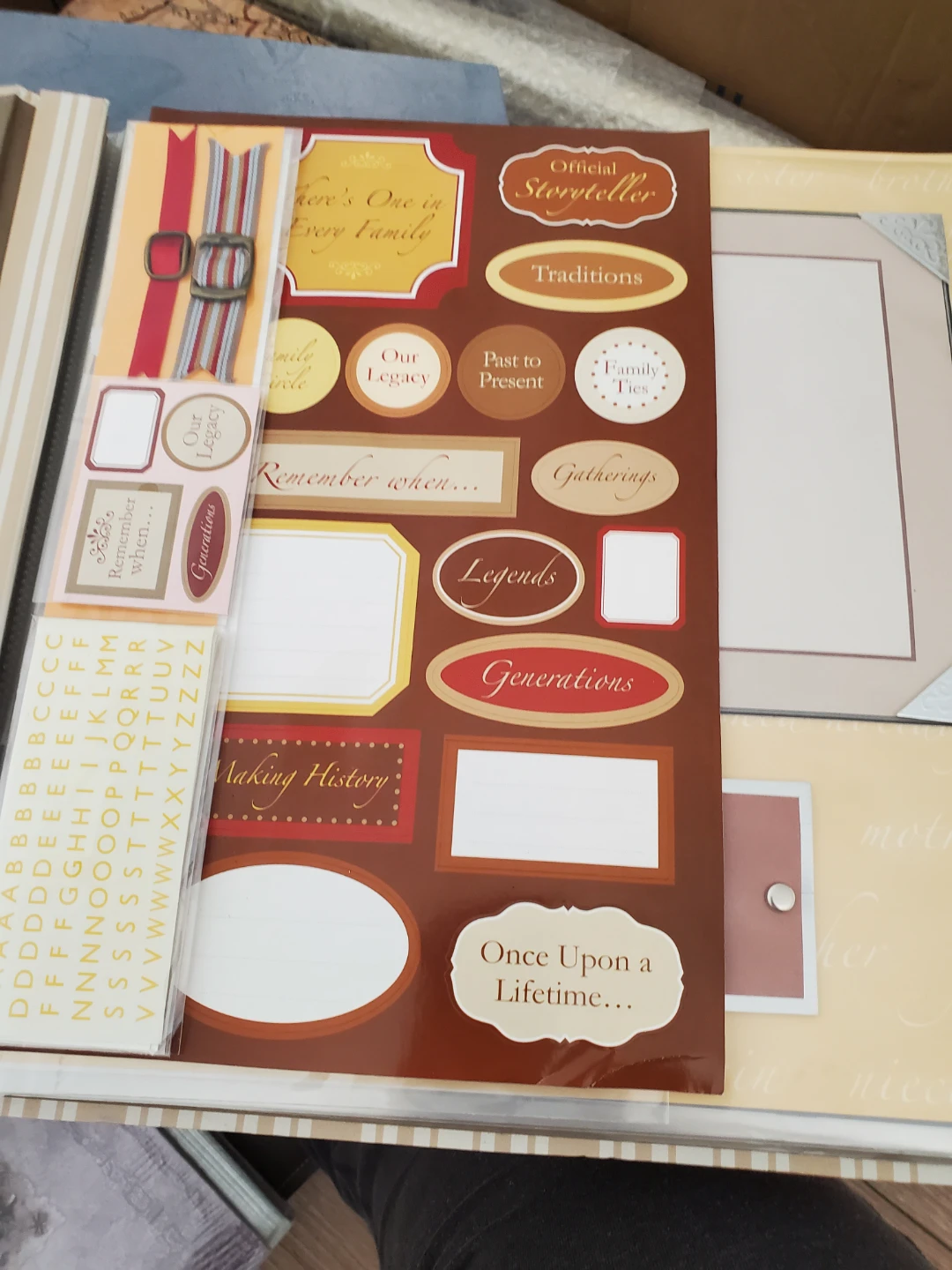 Family Legacy Scrapbook Album - photo 2