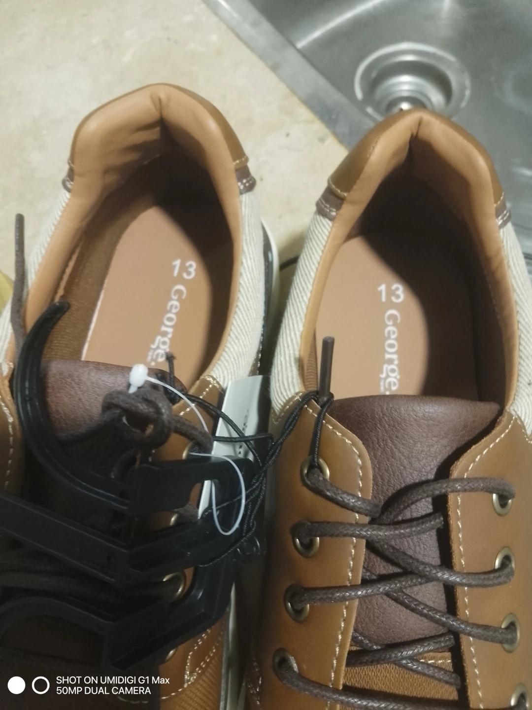 George Brown Lace-Up Shoes Size 13 - photo 2