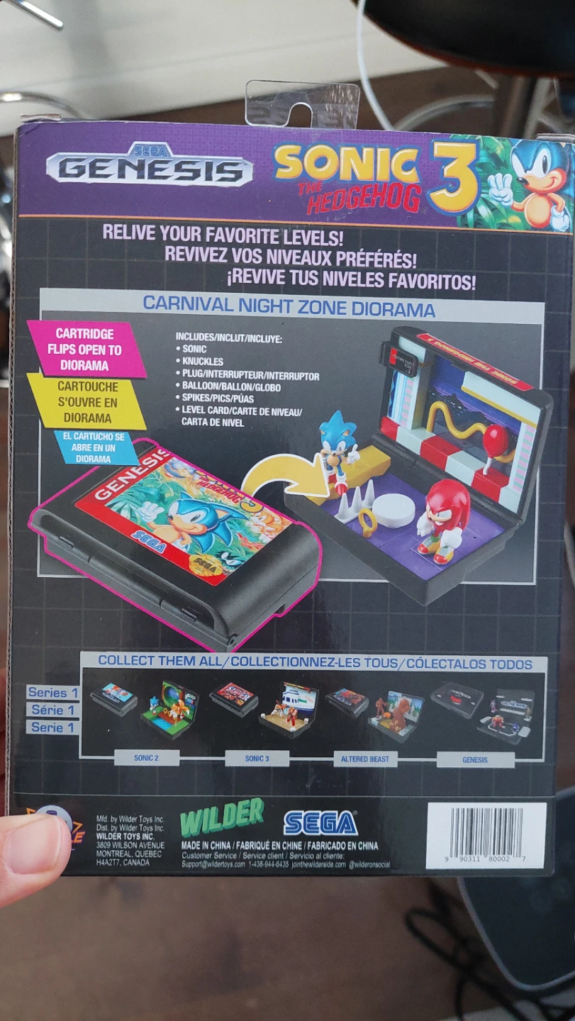 Sega Genesis Sonic 3 Carnival Night Zone Diorama - photo 2