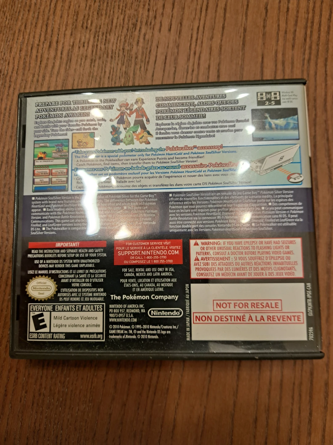 Pokemon Soulsilver with Pokewalker - photo 4