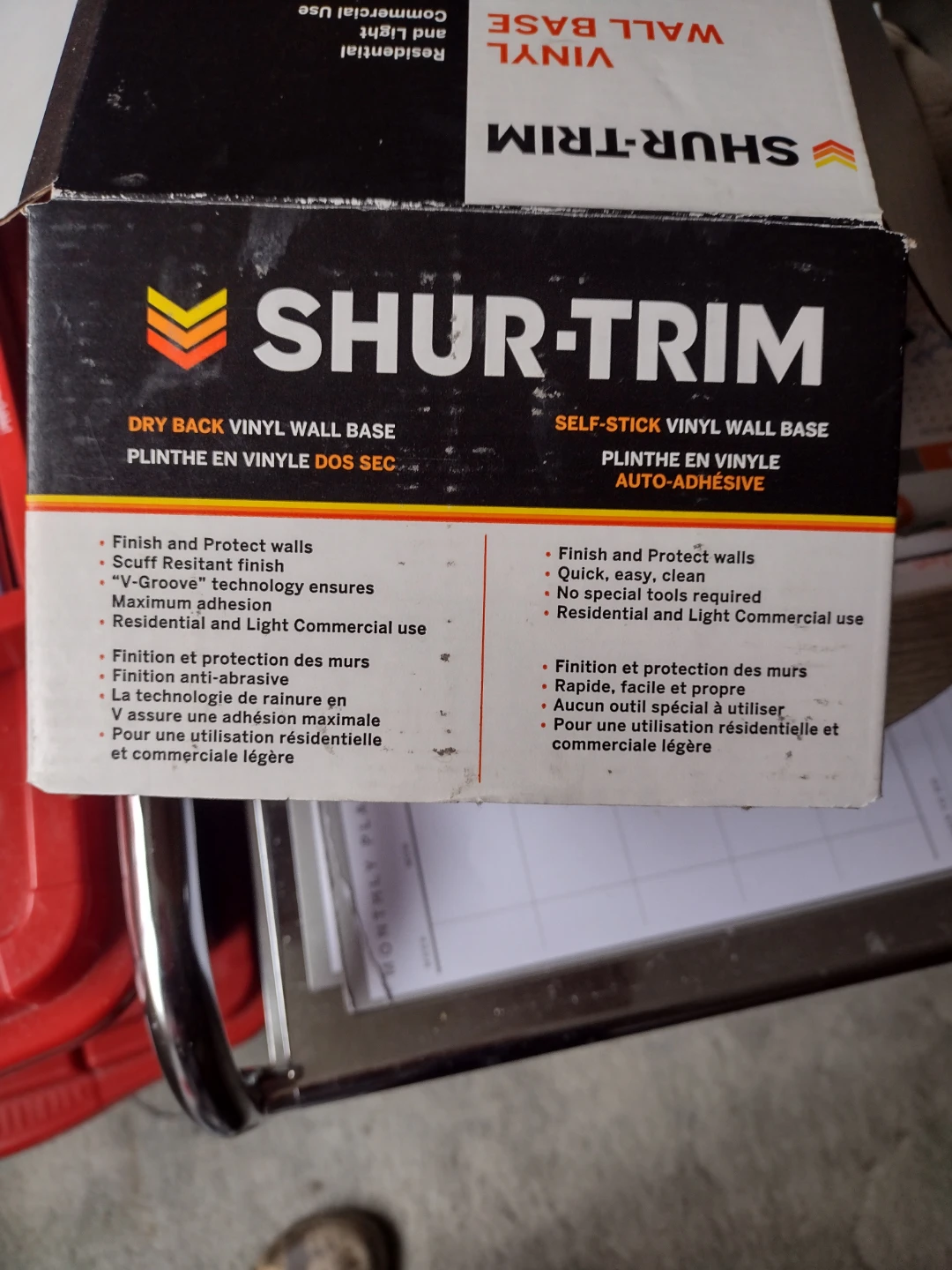Shur-Trim Vinyl Wall Base black - photo 2