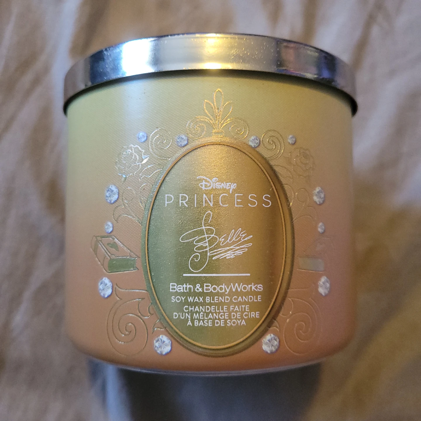 Bath & Body Works Disney Princess Belle Candle