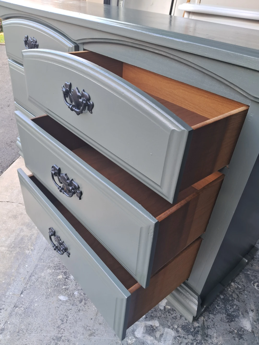 Refinished Six-Drawer Dresser - photo 3