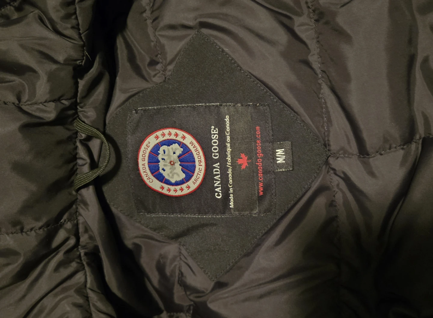 Canada Goose Black Parka - Kids Medium - photo 5