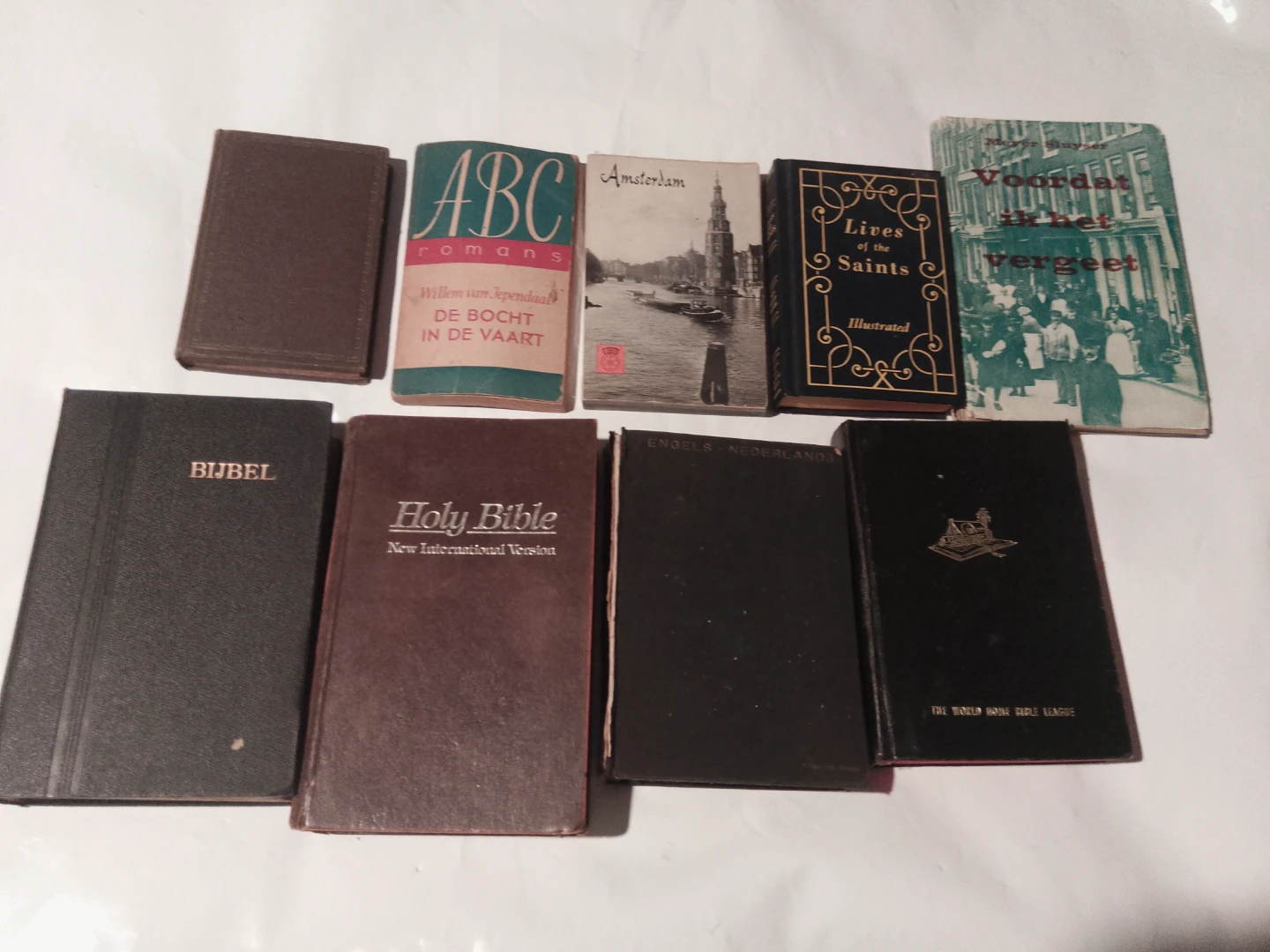 Collection of 9 Vintage Religious and Historical Books