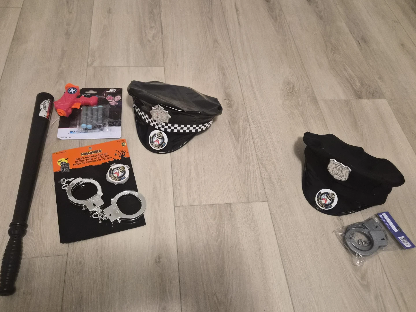 Police Costume Accessory Bundle