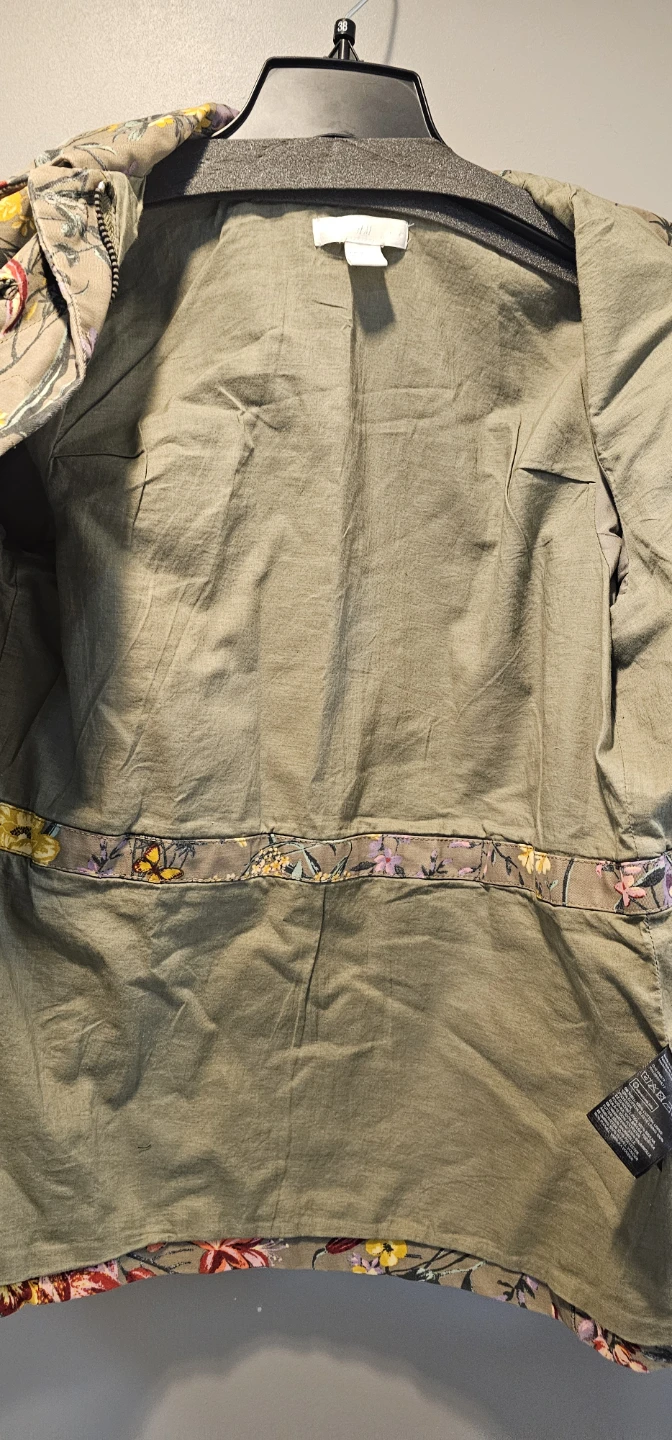 H&M Floral Utility Jacket - photo 4