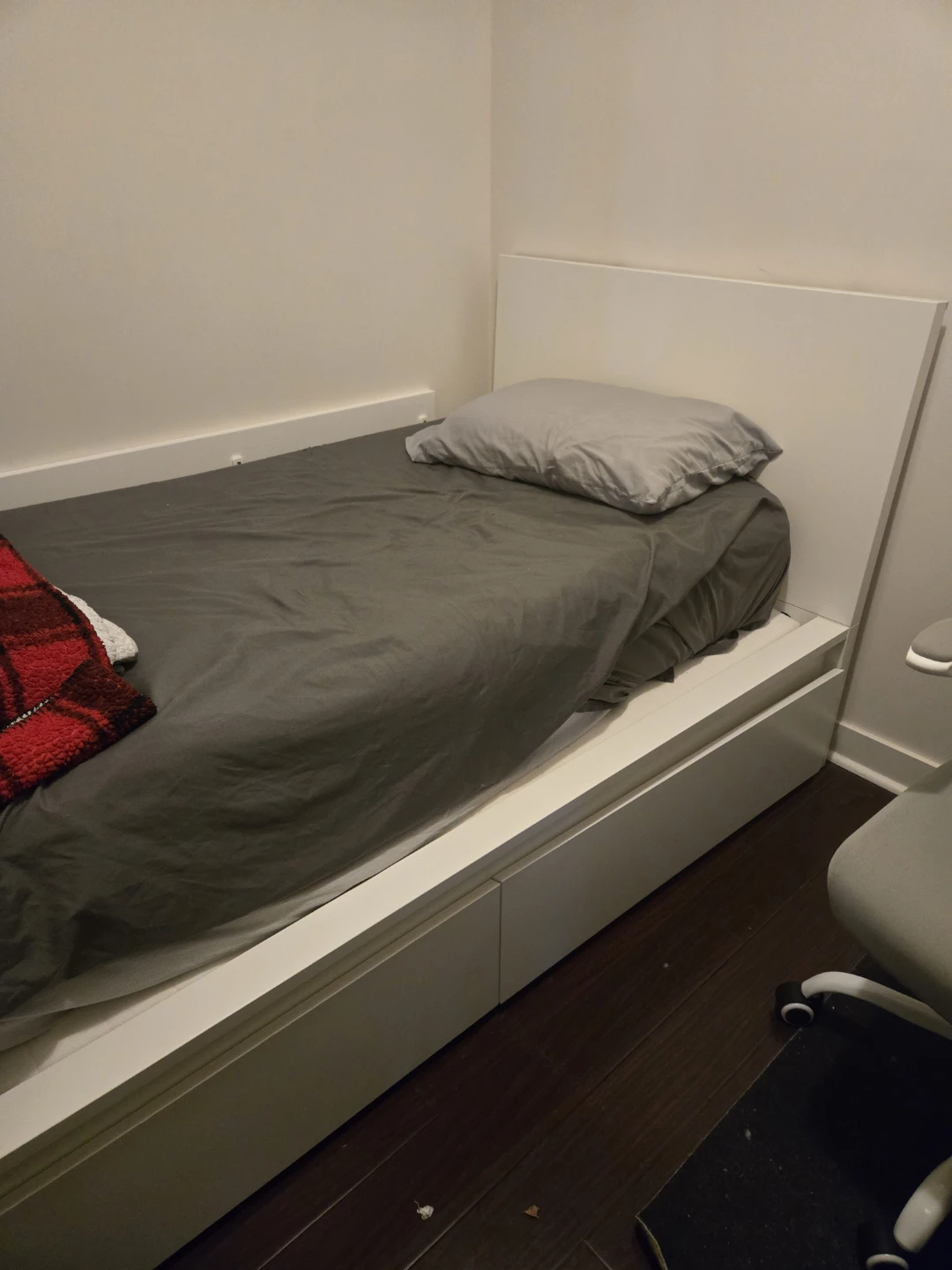 IKEA MALM Twin Bed Frame with Storage - photo 2