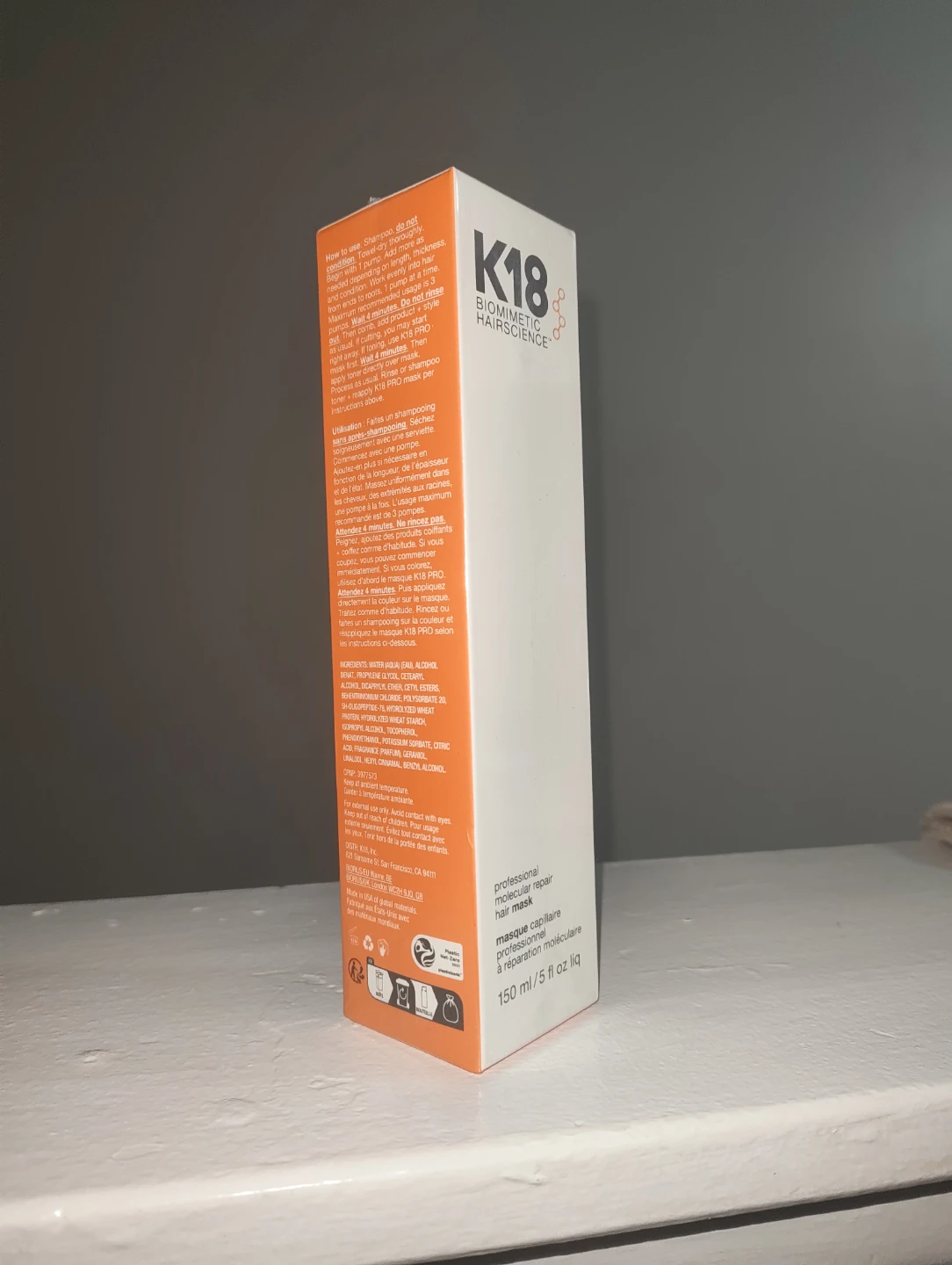 K18 Biomimetic Hairscience Molecular Repair Hair Mask - photo 3