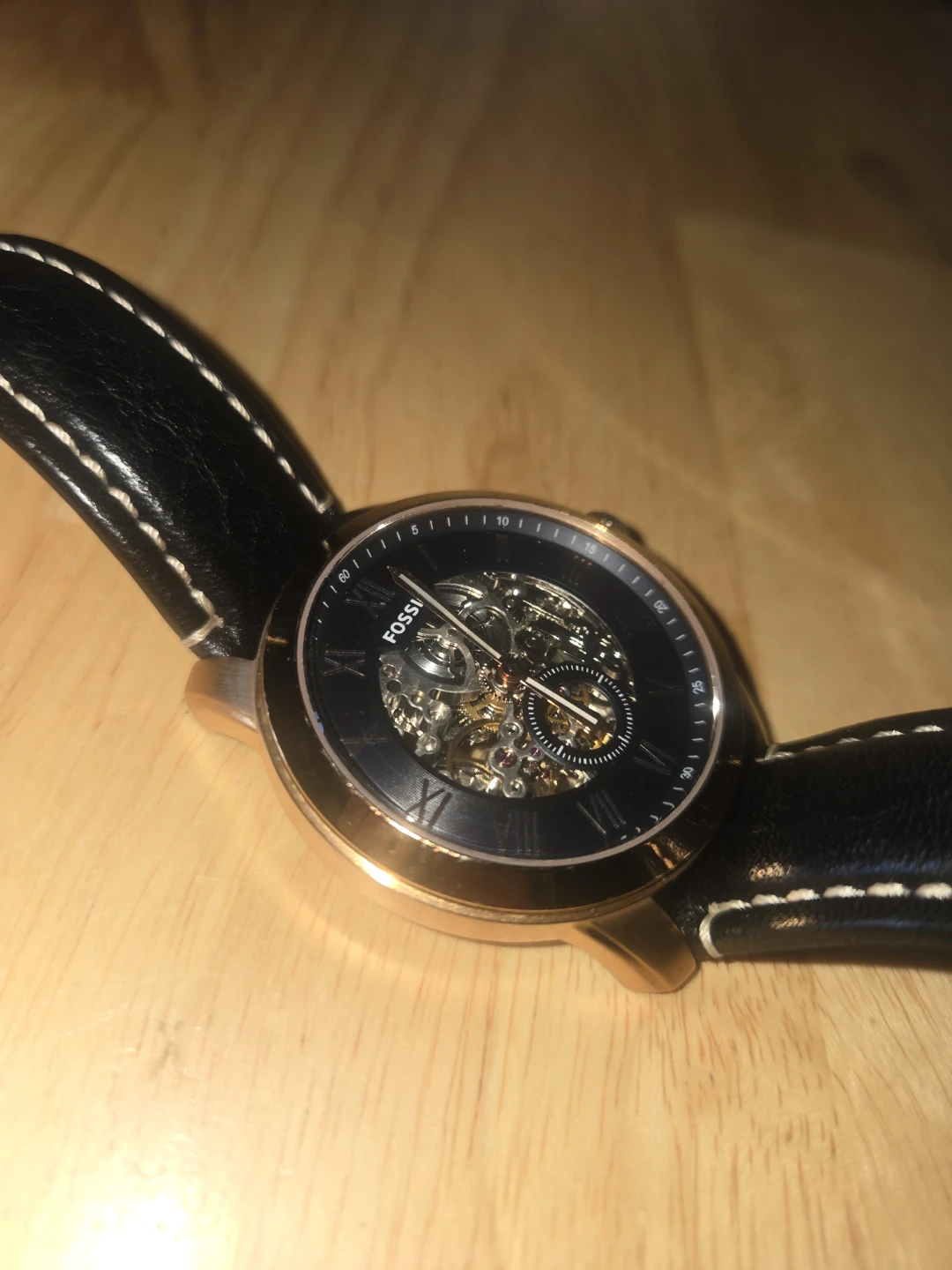 Fossil Skeleton Automatic Watch