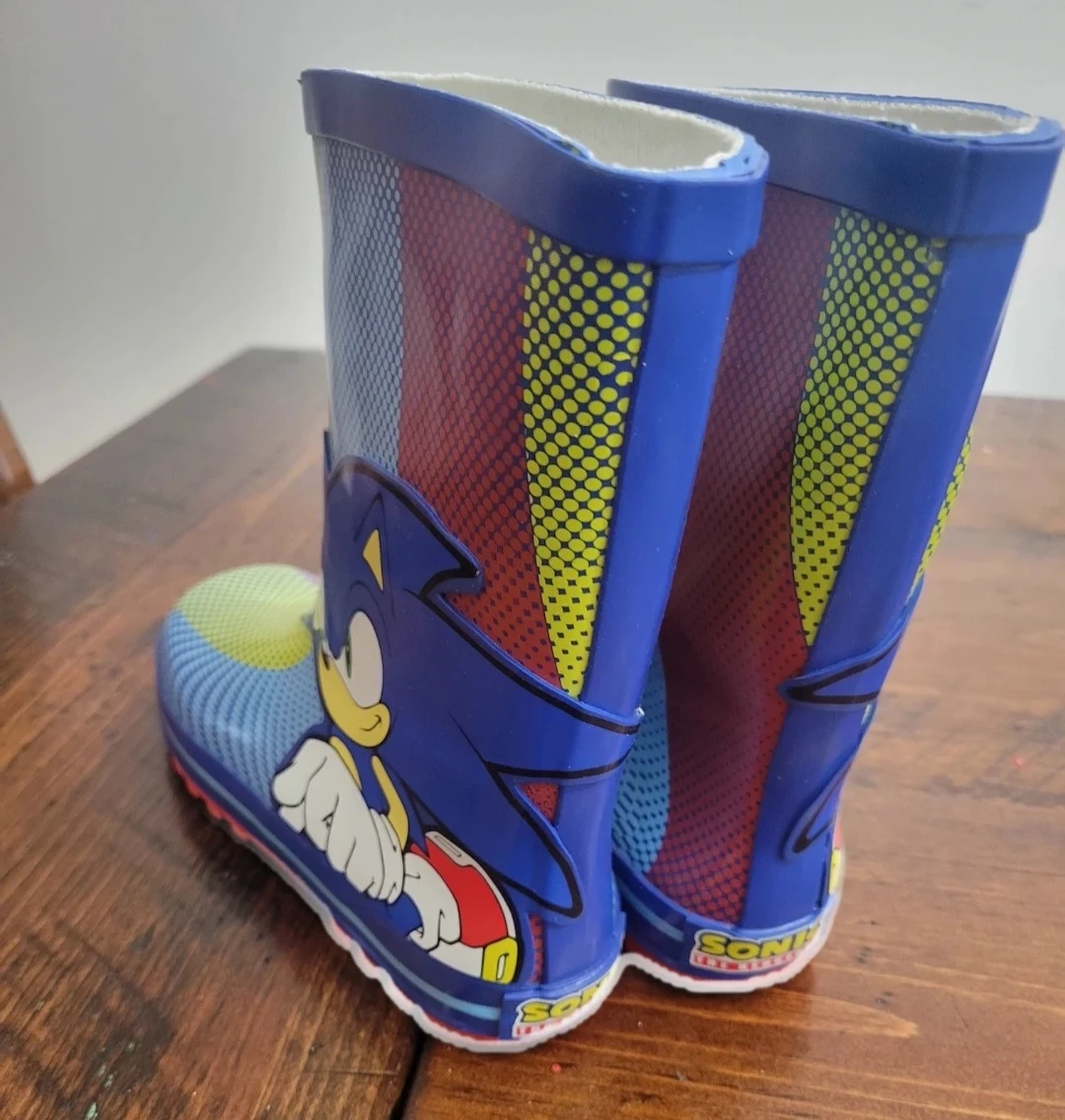 Sonic the Hedgehog Rubber Rain Boots