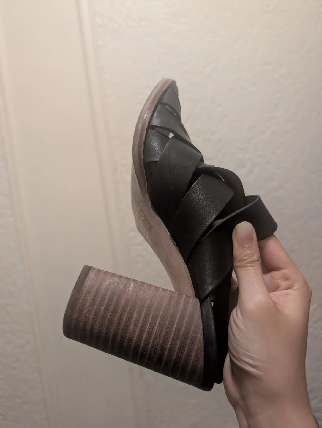 Madewell Black Leather Block Heel Sandals - photo 2