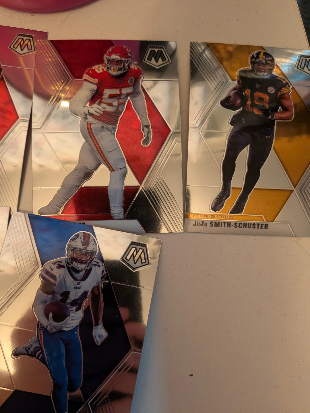 Assorted Panini Mosaic NFL Football Cards - photo 5