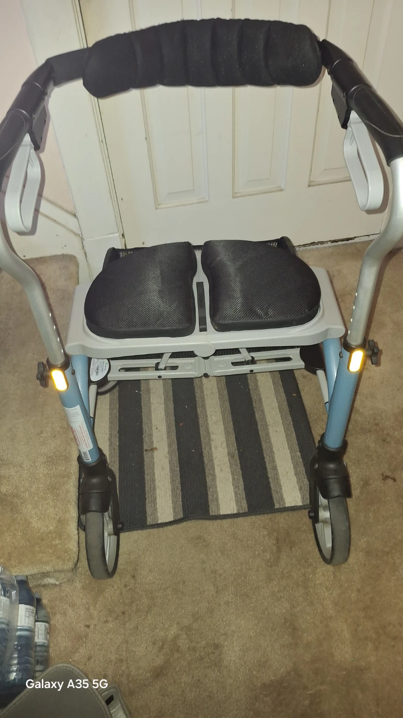 Evolution Folding Rollator Walker - photo 2