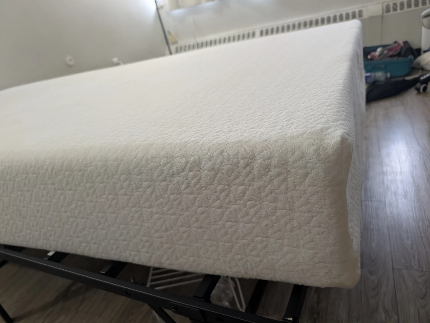 Twin Size Mattress with Bed Frame - photo 2