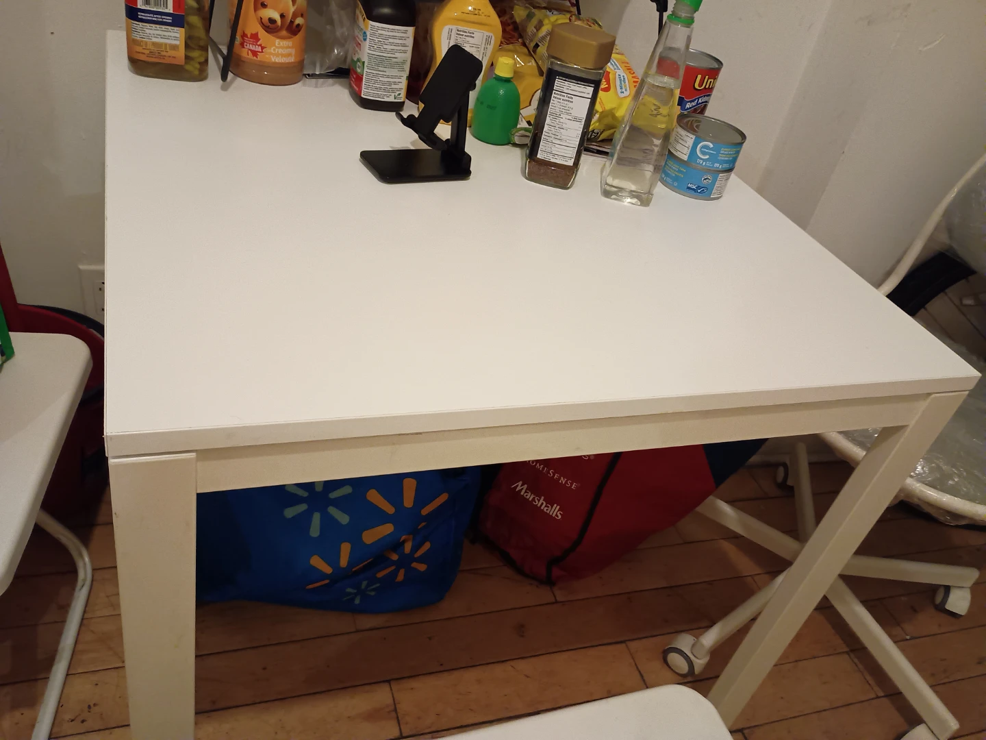 IKEA VIHALS white dining table - photo 3